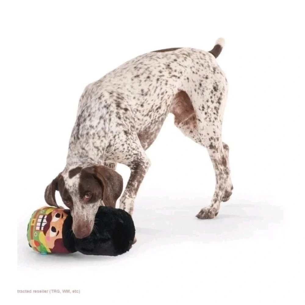 BARK‎ Howly Jowly Holidays Nutty Cracker Plush Dog Toy
